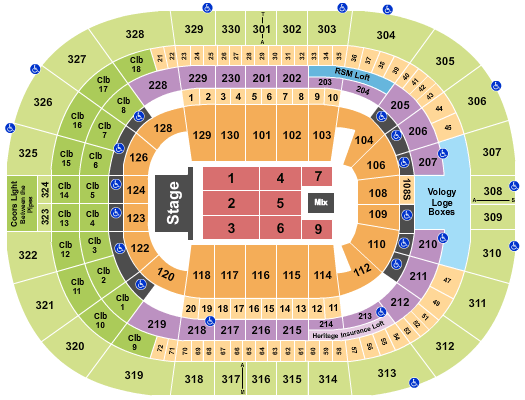 Benchmark International Arena Chayanne Seating Chart